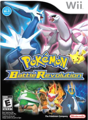 Pokemon Battle Revolution Wii PBR battle pokemon revolution (The Pokemon Company, Nintendo, Genius Sonority) 2007 