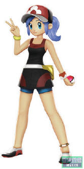 Wii PBR Girl Character (Pocketto Monsutta Battoru Revolution)