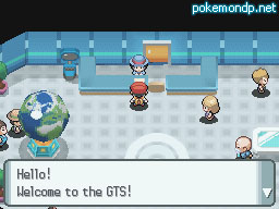 Global Trade Station GTS WiFi Pokemon DP